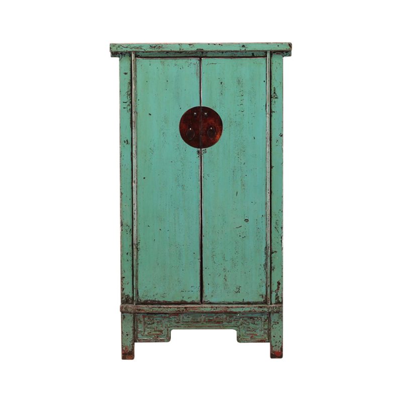 2022-018-O古董中国木柜带门