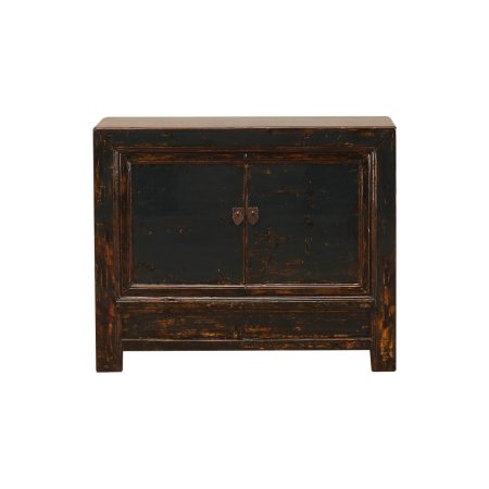古董中国木柜带门